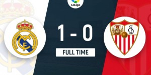 【龙八国际】西甲-皇马1-0塞维8分领跑 魔笛替补远射制胜皇马联赛20轮不败