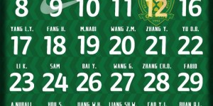 【龙八国际】国安公布一线队35人名单：阿德本罗等5名外援在列，姜祥佑无缘