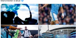 【龙八国际】防线中坚！鲁本-迪亚斯社媒晒照庆祝：曼彻斯特是蓝色的！