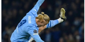 【龙八国际】哈兰德社媒晒腾空照片庆祝胜利：晋级1/4决赛！?