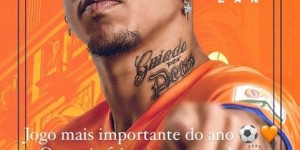 【龙八国际】克雷桑发布赛前个人海报：年度最重要比赛 希望如愿以偿