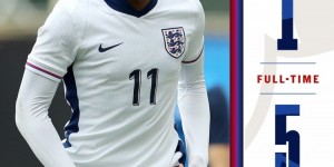 【龙八国际】U21欧预赛-英格兰5-1大胜阿塞拜疆，埃利奥特双响马杜埃凯破门