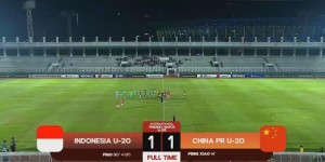 【龙八国际】友谊赛-U19国青1-1遭印尼绝平 贺一然89分钟送点 25日两队将再战