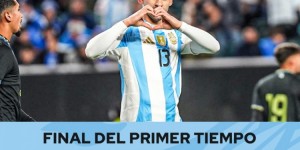 【龙八国际】半场-阿根廷2-0萨尔瓦多 梅西伤缺罗梅罗头球建功恩佐破门