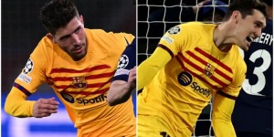 【龙八国际】巴萨首回合3-2客胜巴黎，克里斯滕森、罗贝托2人停赛无缘次回合