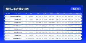 【龙八国际】本轮中超裁判选派：李海新执法上海申花对阵北京国安