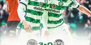 【龙八国际】旗手怜央&古桥亨梧破门，助凯尔特人主场3-0击败圣米伦