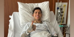 【龙八国际】恩佐社媒发文晒术后照：感谢大家的支持，我会以更强姿态归来