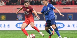 【龙八国际】中超第8轮，上海海港1比1上海申花，古斯塔沃破门