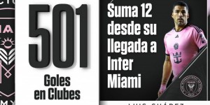 【龙八国际】里程碑！苏亚雷斯俱乐部生涯进球突破500粒