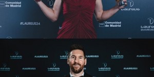 【龙八国际】劳伦斯晒梅西邦马蒂：第一批同年赢得两个奖项的足球运动员