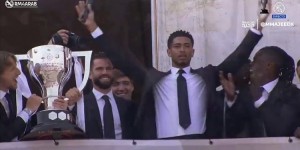 【龙八国际】说得咋样?贝林西语发言：我们会在温布利获胜，Hala Madrid！