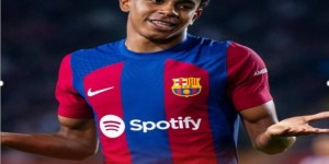 【龙八国际】今天比赛攻入1球、4次过人成功，亚马尔当选全场最佳