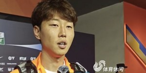 【龙八国际】高准翼谈进球：对方球员手球我还在示意呢，顺势一脚踢进去了