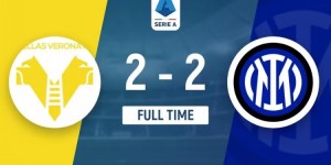 【龙八国际】意甲-国米2-2维罗纳赛季94分收官 阿瑙双响弗拉泰西献助攻