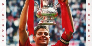 【龙八国际】利物浦祝杰拉德44岁生日快乐，为红军出战710场186球154助