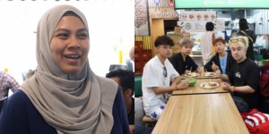 【龙八国际】新媒：桑尼椰浆饭摊位人潮渐退，他的妻子为人潮向周边居民致歉