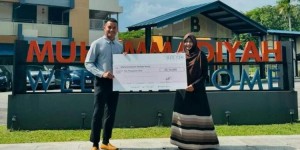 【龙八国际】获中国粉丝打赏，桑尼捐5万多元人民币给新加坡当地福利院