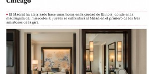 【龙八国际】壕！世体：皇马入住的芝加哥豪华酒店，每晚最便宜736欧元