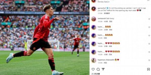 【龙八国际】温布利连场破曼城！加纳乔社媒：我已经等不及英超揭幕战了