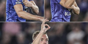 【龙八国际】无法反驳?瓦尔迪下场时比手势：我，英超冠军，1个，热刺，0