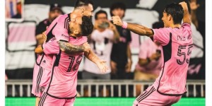 【龙八国际】阿尔巴晒与梅西相拥庆祝照片：我们再次在主场全取三分??