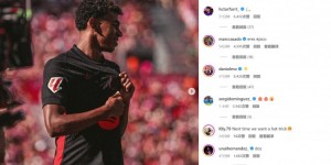 【龙八国际】一切尽在不言中！亚马尔社媒晒手指队徽照：??❤️