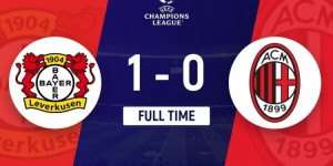 【龙八国际】欧冠-药厂1-0送米兰两连败 博尼法斯制胜特奥中框迈尼昂8次扑救