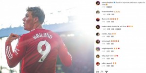 【龙八国际】挑射打进制胜球！霍伊伦社媒晒照：本该为今天想个庆祝文案?