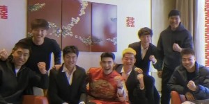 【龙八国际】王子铭晒婚礼照：礼成！???我们结婚啦！