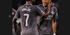 【龙八国际】哥俩好！维尼修斯社媒祝福姆巴佩：生日快乐兄弟，祝你一切顺利