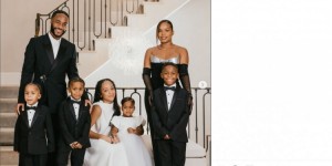 【龙八国际】?圣诞快乐！斯特林社媒晒出一家七口的合照