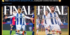 【龙八国际】双杀巴萨&马竞，莱加内斯官推调侃本菲卡&药厂：有疑问请联系我