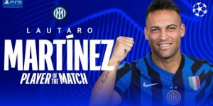 【龙八国际】帽子戏法！劳塔罗当选国米vs摩纳哥全场最佳球员