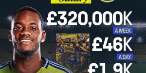 【龙八国际】少走十年弯路🤑21岁杜兰在利雅得胜利周薪32万镑，时薪1900镑