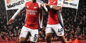 【龙八国际】斯凯利是鲁尼后对卫冕冠军最年轻进球者，31分钟后被恩瓦内里刷新