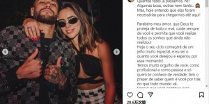 【龙八国际】内马尔33岁生日，女友社媒发文：愿上帝保佑你远离邪恶，实现梦想