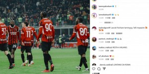 【龙八国际】战旧主梅开二度未庆祝！亚伯拉罕社媒晒照纪念胜利