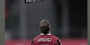 【龙八国际】S-希门尼斯父亲纪念儿子米兰首秀：这一刻将永远留在我们心中