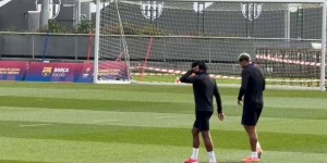 【龙八国际】记者：阿劳霍恢复团队训练 弗里克今晚20点出席赛前发布会