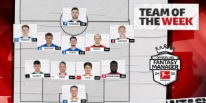 【龙八国际】德甲官方第22轮最佳阵：维尔茨、于帕领衔，比绍夫、劳姆在列