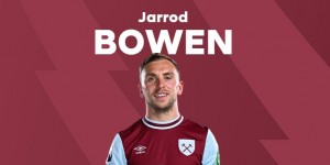 【龙八国际】打进制胜球！官方：鲍文当选西汉姆1-0阿森纳球迷票选全场最佳