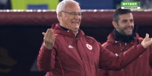 【龙八国际】老帅拉涅利笑逐颜开！克里斯坦特神奇回头望月破门！罗马4球大胜!