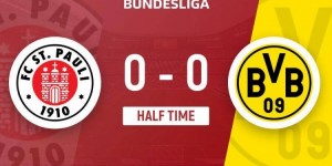 【龙八国际】半场-两队进攻乏力仅一脚射正 多特蒙德暂0-0圣保利