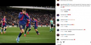 【龙八国际】杰拉德-马丁社媒：大胜对榜首至关重要，很高兴能够打进巴萨首球