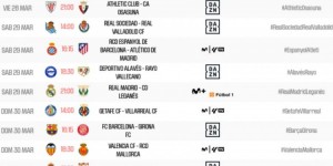 【龙八国际】西甲第29轮赛程：皇马凌晨4点开球，巴萨、马竞深夜出战