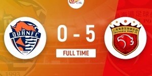 【龙八国际】海港5-0海牛暂升第二 武磊2射1传古斯塔沃双响颜骏凌屡现神扑