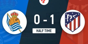 【龙八国际】半场-利诺破门略伦特献助攻 马竞暂1-0皇家社会