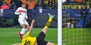 【龙八国际】回顾世界名画！巴黎多特上次交手，聚勒抬腿极限解围姆巴佩单刀