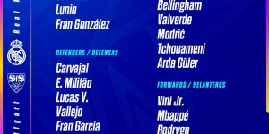 【龙八国际】大名单都没报满?欧冠首发名单可排23人，皇马大名单只报了19人